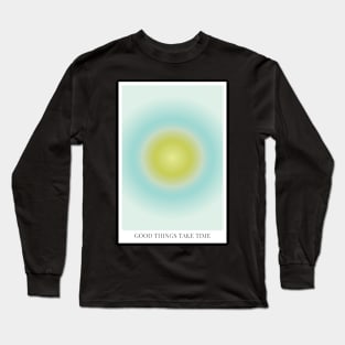 Green Aura Long Sleeve T-Shirt